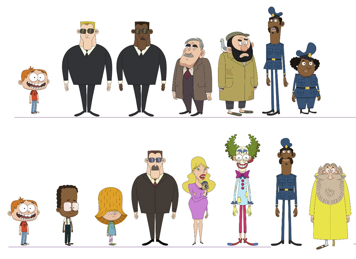 THE CHARACTERS OF ELVIS RIBOLDI